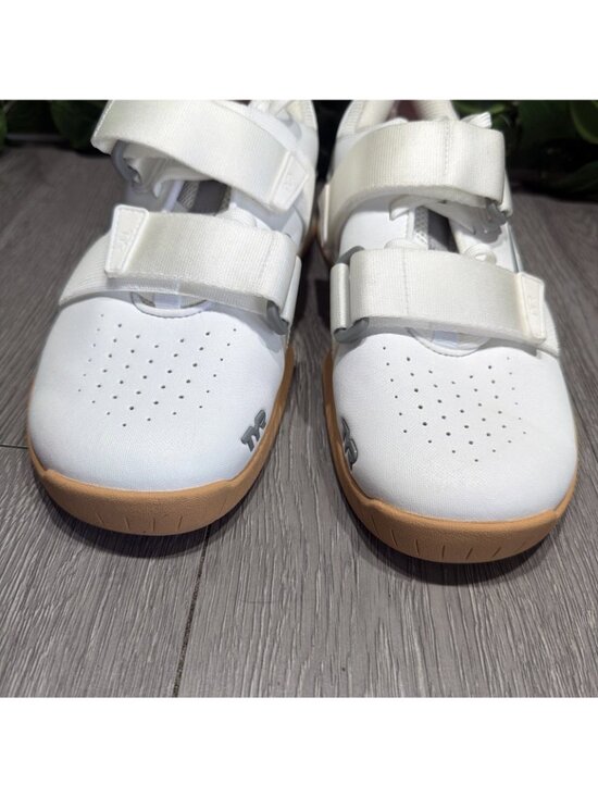 TYR L-1 Lifter Weightlifting Shoes White Grey Gum Men\'s Size 6 Women\'s 7.5 main image 6